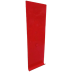 Rood Metalen Wand Magnetisch Memobord Wall Art thumbnail 1