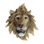 Resin / Epoxy Wall Lion Head 55 X 55 X 30 Cm Depth thumbnail 1