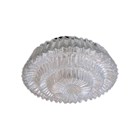 Plafondlamp – West Germany – Limburg Glashutte -(mf46)