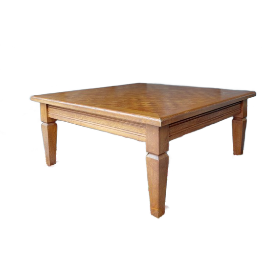 Hardhouten Salontafel Handgemaakt 1