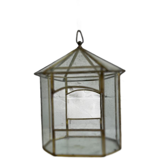 Vintage Mini Serre / Etagere / Mini Vitrine 1