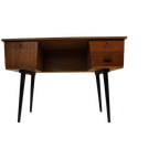 Mid-century Vintage Bureautje – Jaren ’60 – Teak – Design Bureau / Schrijftafel / Retro Meubel thumbnail 1