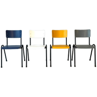 Retro Eettafelstoelen Nieuw Kantinestoelen Horeca Prijs P/St