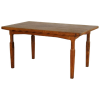 Brutalist Eettafel | Vintage Tafel | Eiken | Kjaernulf