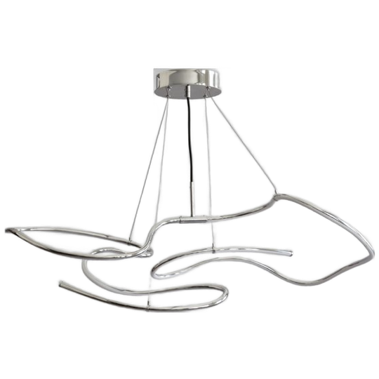 101 Copenhagen | Ghost Chandelier, Mini - Chrome 1