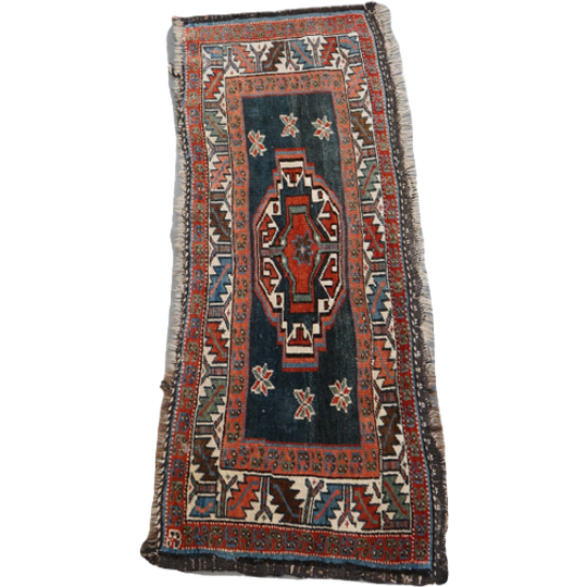 Kleurrijk Vintage Vloerkleedje/ Loper Oosterse Stijl 102x38cm 1