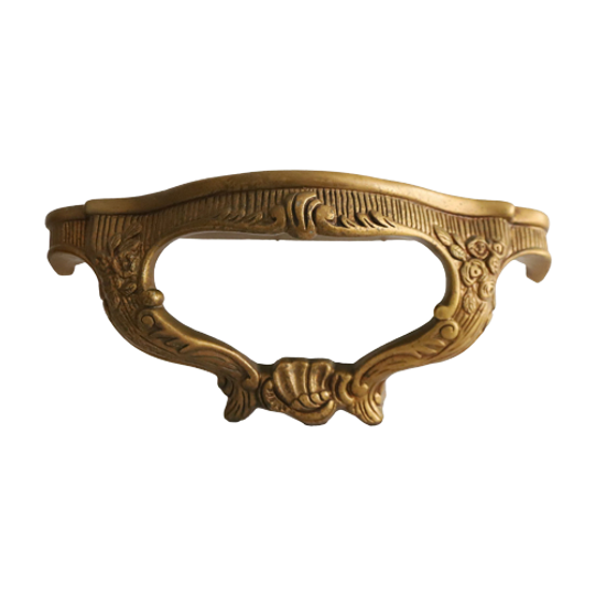 Vintage Florentijnse Stijl Wandconsole Goudkleurig, Italy 1
