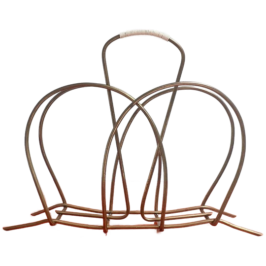 Vintage Messing Tijdschriftenrek, 1960’s 1