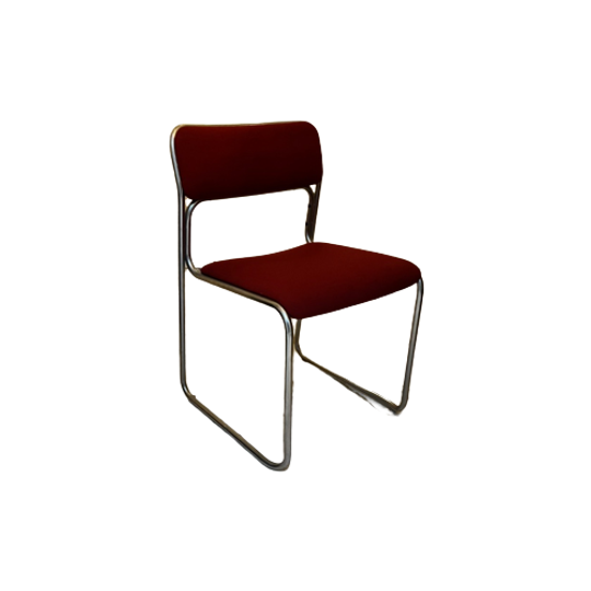 Vintage Buisframe Stoelen 6 Stuks 1