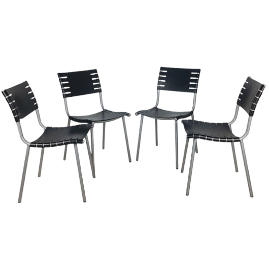 Harvink Eetkamerstoelen Plywood 1990s 1