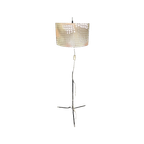 Veb Floor Lamp 1960S Black Tripod Base thumbnail 1