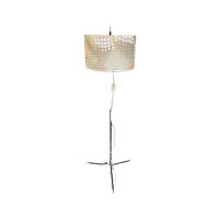 Veb Floor Lamp 1960S Black Tripod Base
