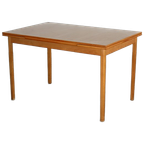 Vintage Eettafel | Tafel | Jaren 60 | Uitschuifbaar | Zweeds thumbnail 1