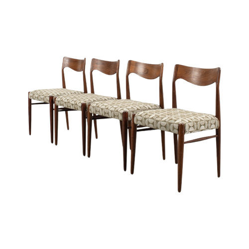 Set Van 4 Refurbished Deense Stoelen 71025