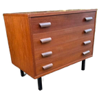 Deens Teak Ladekast / Commode thumbnail 1