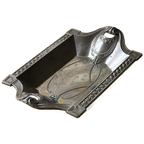 Vintage Art Nouveau Pewter Tray thumbnail 1