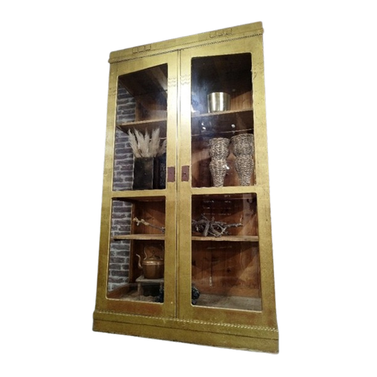 Oude Vitrinekast / Schoolkast / Apothekerskast / Buffetkast 1