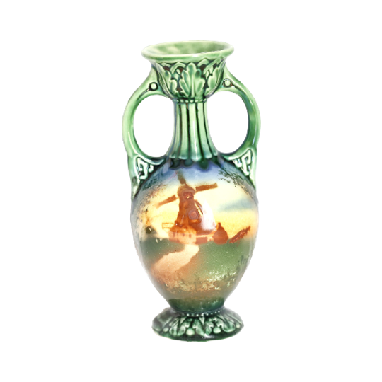 Vintage Hollands Vaasje//kruikje Art Nouveau/jugendstil, 1920 1