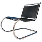 Vintage Mr30 Fauteuil, Mies Van Der Rohe Voor Knoll Bauhaus Stijl thumbnail 1