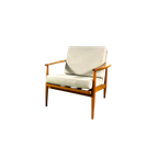 Mid Century Scandinavian Lounge Chair thumbnail 1