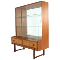 Turnridge London Display Boekenkast Met Spiegel 'erby' Vintage