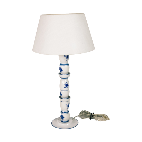 Delfts Blauw - Tafellamp - 1 - Porselein