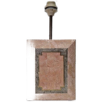 Vintage Roze Marmeren Lamp thumbnail 1