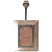 Vintage Roze Marmeren Lamp