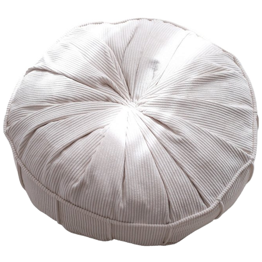 Evila Originals Teddy Stoffen Kussen Wit 1