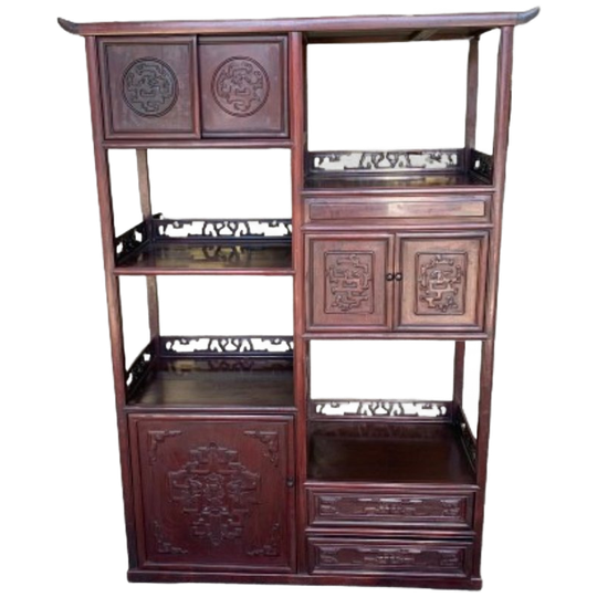 Chinese Kast Met Chilong Design 1