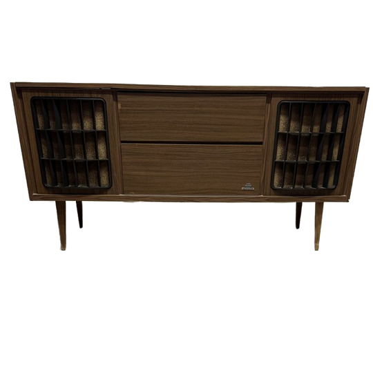 Prachtige Radio/vinyl Kast Van Grundig 1