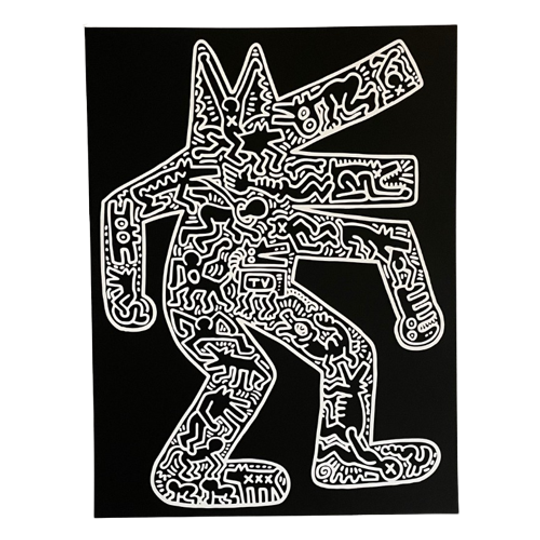 Keith Haring (1958-1990), Dog, 1985, Licensed By Artestar Ny, Printed In U.k. 1