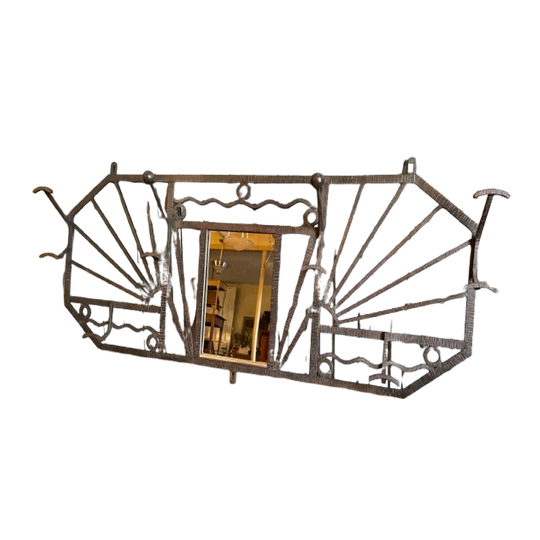 Wandkapstop Kapstok Art Deco 1930 Frans 1