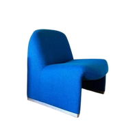 Artifort Alky Nieuw Gestoffeerd Ploegwool Blauw Wol De Ploeg