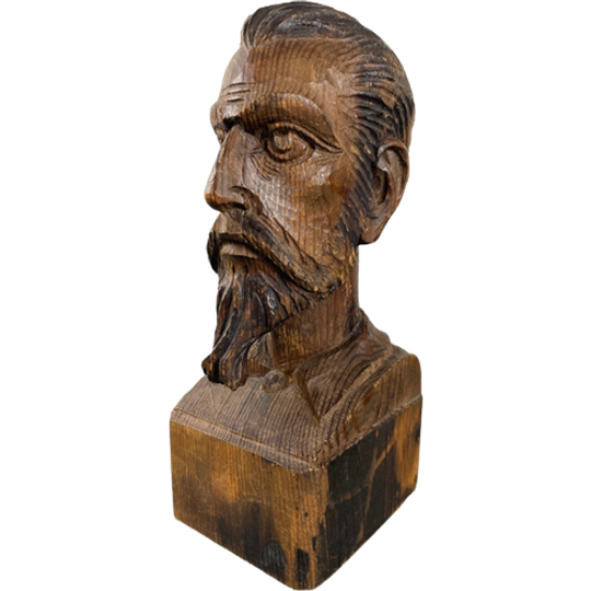 Vintage Ouro Artesania - Ouro Artesania Spaans Houtsnijwerk - Don Quixote - Wood 1
