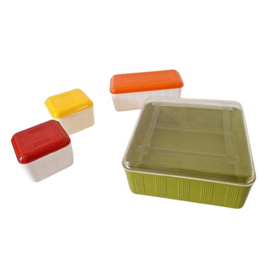 Fifties Opbergbakje Brooddoos Keuken Retro Opbergbox 1