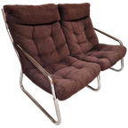 Jarsn 70 Vintage Bank Bankje Ribstof Sofa thumbnail 1