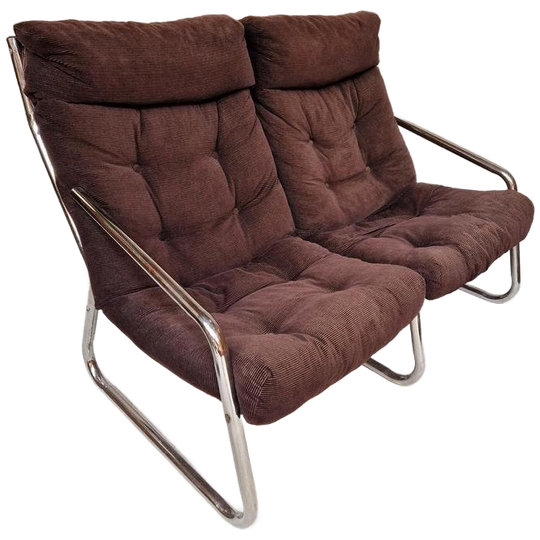 Jarsn 70 Vintage Bank Bankje Ribstof Sofa 1