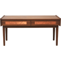 Dubbele Ladekast Koper J. Hølmer-Hansen |commode