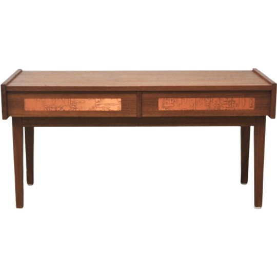 Dubbele Ladekast Koper J. Hølmer-Hansen |commode 1