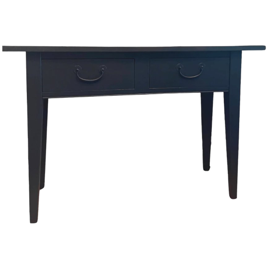 Mooie Oude Wandtafel / Sidetable Restyle Off Black 1