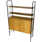 Vintage Wall Unit In Esdoorn Double-face thumbnail 1