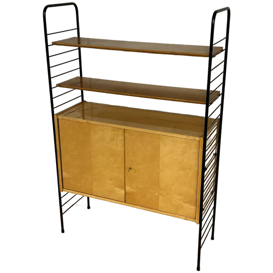 Vintage Wall Unit In Esdoorn Double-face 1