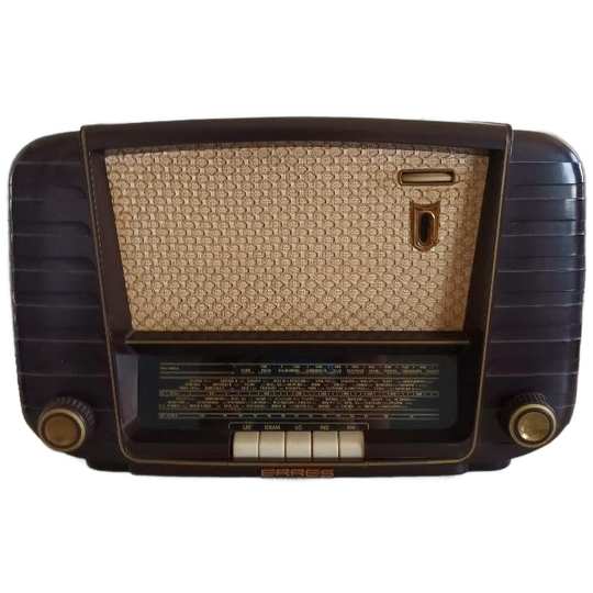 Antieke Erres Ky545 Buizenradio 1954 (werkend!) 1