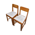 Art-Deco Stoelen Set Van 2 thumbnail 1