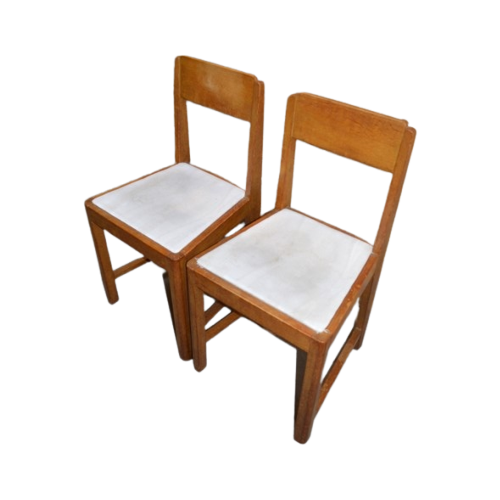 Art-Deco Stoelen Set Van 2