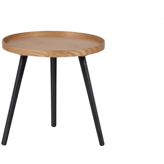 Woood | Mesa Bijzettafel H 45 X Ø 45 Naturel 1