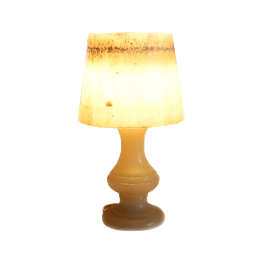 Vintage Albast Tafellamp, Jaren '60 | Kerst 1
