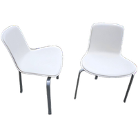 Set / Poul Kjaerholm For Fritz Hansen / Pk8 / Chairs 2012