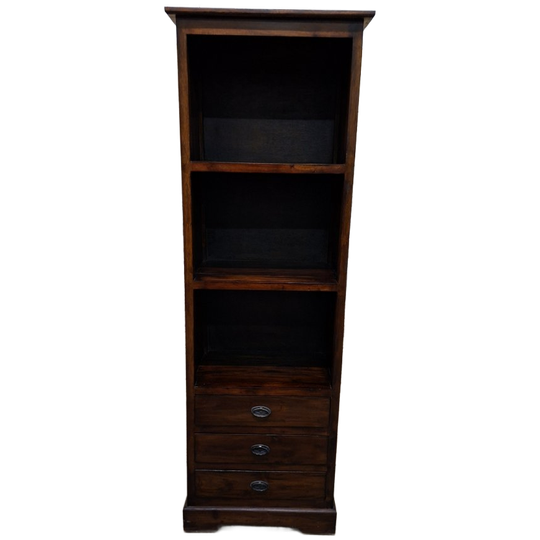 Klassieke Boekenkast Met Lades Afm. 60x35cm En 180cm Hoog. 1